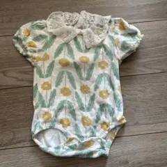 futafuta 花柄ロンパース 70サイズ