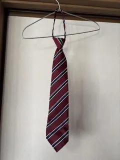 簡易ネクタイ　制服　ストライプ