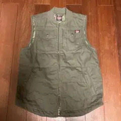 値下げ‼️ラングラー　ダック地ベスト　wrngler