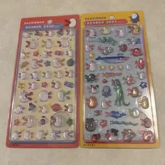 ハチエモン ボンボンドロップシール 2点セット
