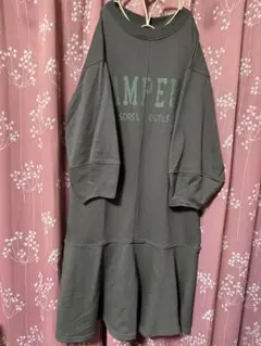 LOGOS DAYS! グレー M カットソーワンピース