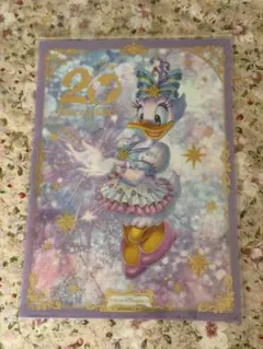 ディズニー　A4クリアファイル　デイジーダック