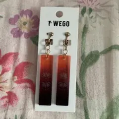 #コンパスコラボうらイヤリング WEGO