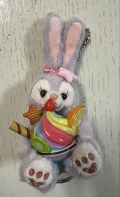ステラルー　ダッフィーフレンズ　ぬいぐるみキーホルダー