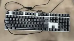 【DAREU】108キー 有線 メカニカルキーボード 合金版 US配列