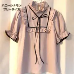 ハニーシナモン半袖ブラウスのサムネイル
