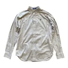 ●POLO by Ralph Lauren ボタンダウンシャツ L●