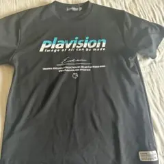 playvision ブラック Tシャツ