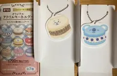 BT21 オリジナルアクリルキーホルダー 描き起こしアート KOYA RJ
