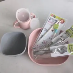 子ども用シリコン食器セット