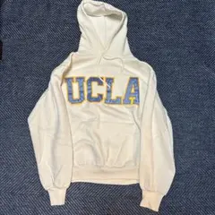 UCLA ロゴ パーカー Sサイズ ホワイト
