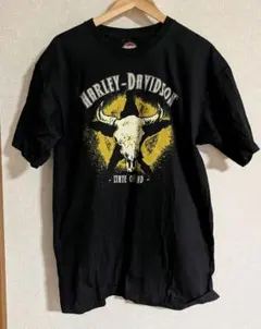 ハーレーダビッドソン Rusty Butcher Tシャツ スカル 黒 M - メルカリ