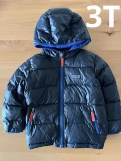 patagonia ダウン　アウター3T 100前後　ネイビー