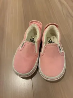 VANS ピンク スリッポン　14㎝
