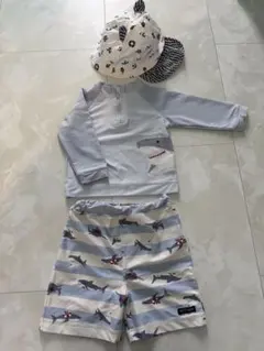 プティマイン サメ柄水着セット サイズ80