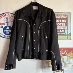 極上美品 デッド級 hbarc ウエスタンジャケット ブラック XXL 50s 