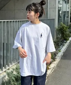 【新品/完売品】チャオパニックティピー おじさん刺繍Tシャツ エクリュ M