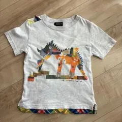 Kladskap【クレードスコープ】　カラフル恐竜半そでTシャツ サイズ110のサムネイル
