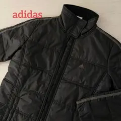 【美品♪】アディダス adidas ブラック ロングコート ベンチコート