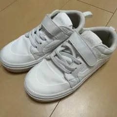 VANS OFF THE WALL ホワイト スニーカー 19cm
