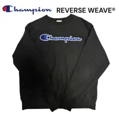 Champion リバースウィーブ スウェット L フェードブラック 墨黒
