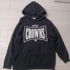 RODEO CROWNS フード付きパーカー 黒