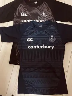 canterbury ウォームアップウェア 黒・紺の2点セット