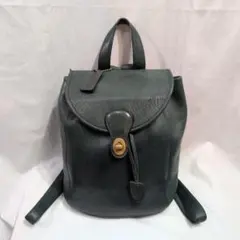 美品 OLD COACH オールドコーチ リュック 101-76　ダークグリーン