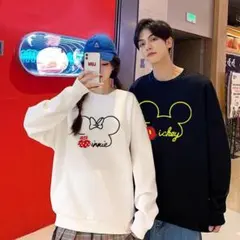 新品未使用ミッキー・ミニー スウェット トレーナーC303