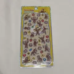 「正規品」おさるのジョージ プチドロップステッカー