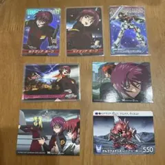ガンダムSEED カード　ルナマリア・ホーク　レアカード含む7点セット