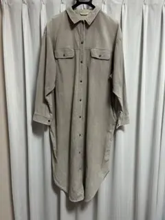 FREAK'S STORE コーデュロイシャツワンピース