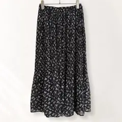 イングINGNI 花柄 フレアスカート ロング 可愛い M 《e683のサムネイル