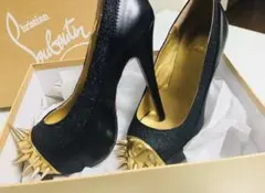 Christian Louboutin スパイク付きハイヒール