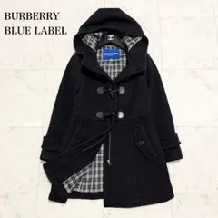 人気❤️BURBERRY BLUE LABEL ダッフルコート　ブラック　M