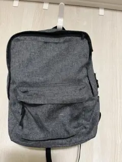 無印　肩の負担を軽くする 撥水手提げ付きリュックサック A4 霜降りグレー