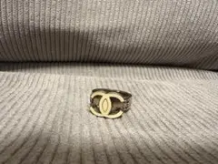 CHANEL トリプルココマーク　ロゴ メタルリング　13号のサムネイル