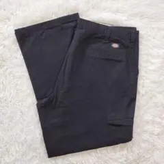 【良品】ディッキーズ ワークパンツ 大きいサイズ イデアルジップ サイドポケット