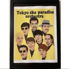 (A4額付き)東京スカパラダイスオーケストラ　/竹内俊太郎　タワレコ　切り抜き