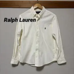 【正規品】Ralph Laurenクリームホワイト コーデュロイシャツ M 美品
