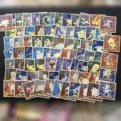 希少/初期版】ポケモン 最強シール烈伝 アマダ 1996年表記 4枚セット