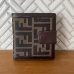 【美品】FENDI☆ズッカ　総柄　キャンバス　金金具　バニティ　ポーチ　袋付き 2025年最新】fendi ズッカの人気アイテム - メルカリ