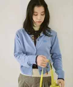 common gull products. 2つで1つのカーディガン、芽心 M - メルカリ