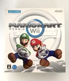 マリオカートハンドルとソフト　wii ソフト