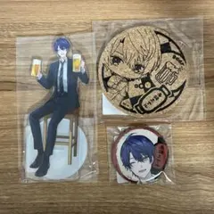 にじさんじ DMMスクラッチ アクスタ コルクコースター 缶バッジ 春崎エアル