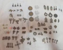 レジン枠　レジン封入パーツ　メタルフレーム　等々まとめ売り