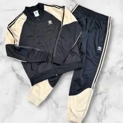 【美品】アディダスオリジナルストラックジャケットセットアップ　ジャージ