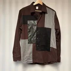 TAKEO KIKUCHI パッチワークシャツ美品