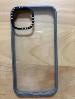 CASSETIFY 透明グレー iPhone14 ケース