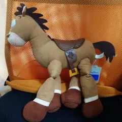 ディズニーリゾート　トイストーリー　ブルズアイ　ぬいぐるみ　タグ付き